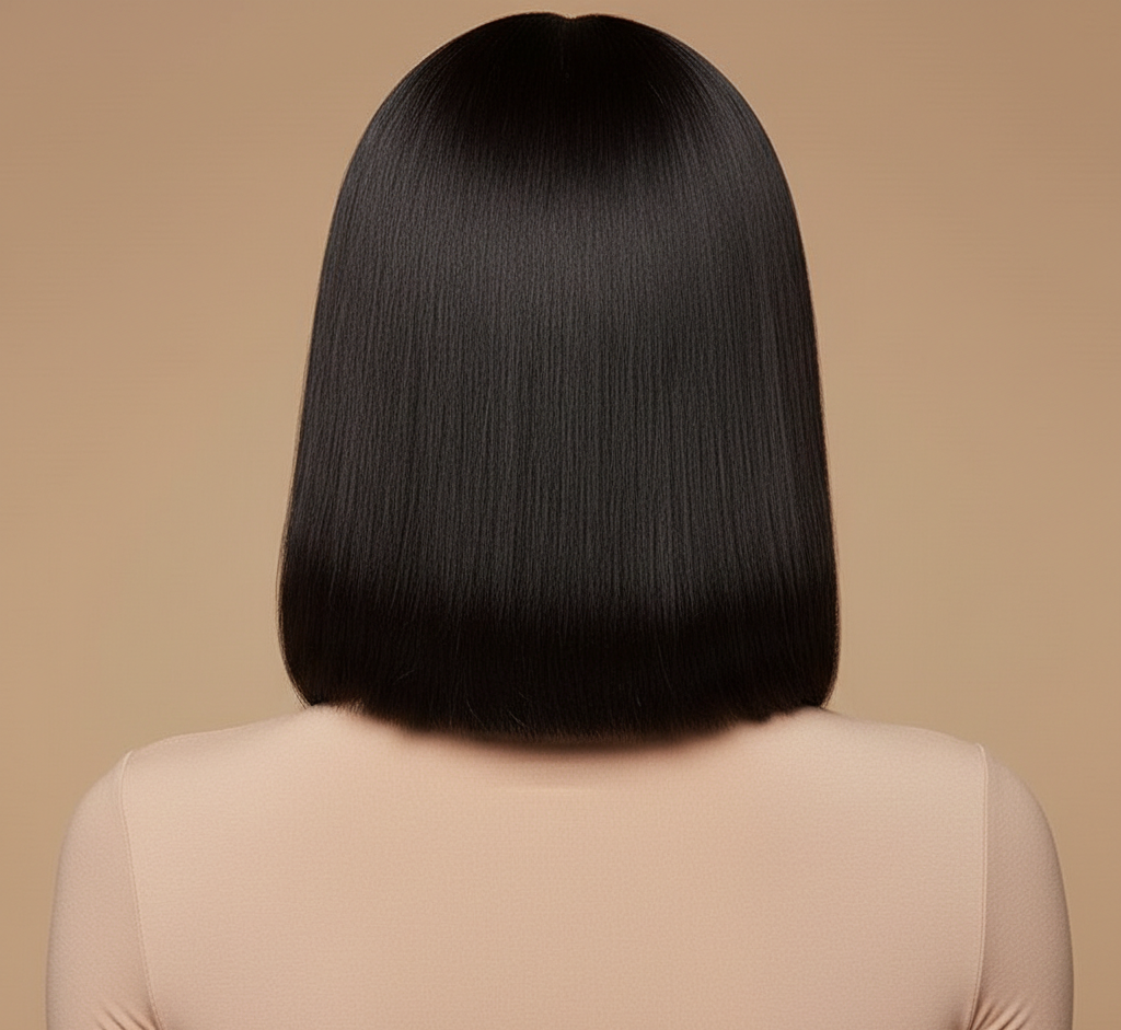 Brazilian Straight 10” Bob Wig – 100% Virgin Human Hair - Glueless