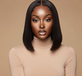 Brazilian Straight 10” Bob Wig – 100% Virgin Human Hair - Glueless