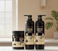 VB Protein Brazilian Keratin Bundle - Hair Shampoo, Conditioner & Mask Set